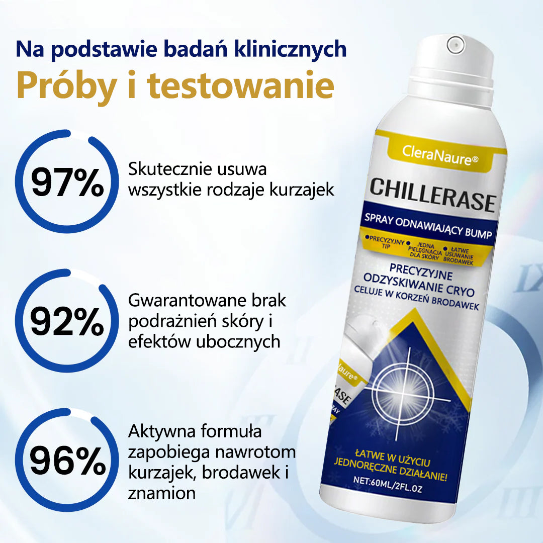 🥇CleraNaure® ChillErase spray do usuwania nierówności