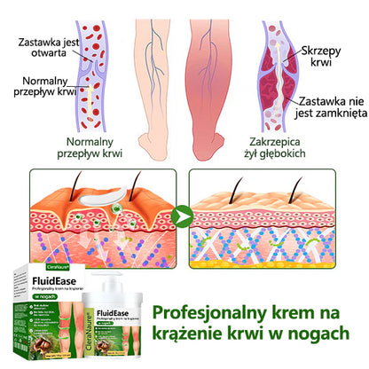 🌿Pożegnaj się z opuchniętymi, bolącymi nogami – CleraNaure® FluidEase Profesjonalny krem na krążenie w nogach przynosi prawdziwą ulgę! ✨🦵