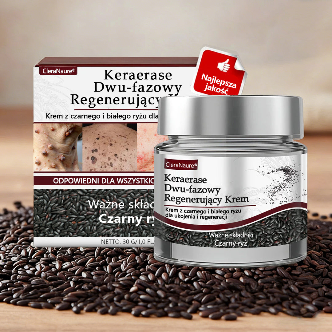 💎 CleraNaure® Keraerase Krem Odnowy o Podwójnym Działaniu - Krem z podwójnym działaniem do regeneracji skóry💎