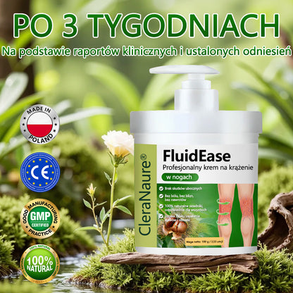 🌿Pożegnaj się z opuchniętymi, bolącymi nogami – CleraNaure® FluidEase Profesjonalny krem na krążenie w nogach przynosi prawdziwą ulgę! ✨🦵