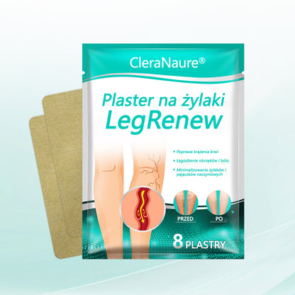 🥇CleraNaure® LegRenew Plaster na żylaki