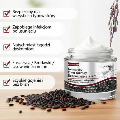 💎 CleraNaure® Keraerase Krem Odnowy o Podwójnym Działaniu - Krem z podwójnym działaniem do regeneracji skóry💎