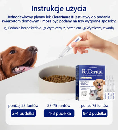 🥇[Oficjalny sklep] CleraNaure® Płyn do pielęgnacji jamy ustnej dla zdrowia zębów i trawienia zwierząt – Odświeża oddech, usuwa kamień nazębny, wspomaga regenerację dziąseł i stabilizuje zęby (dla kotów i psów) – Oszczędź 80% już dziś!