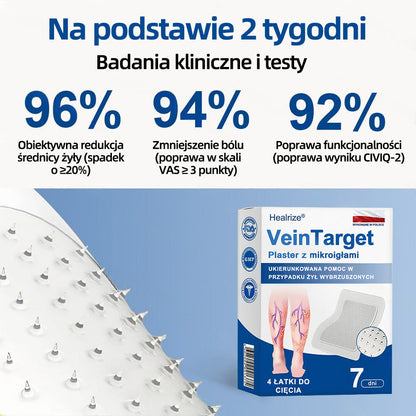 💎Healrize® VeinTarget Plaster z mikroigłami✨