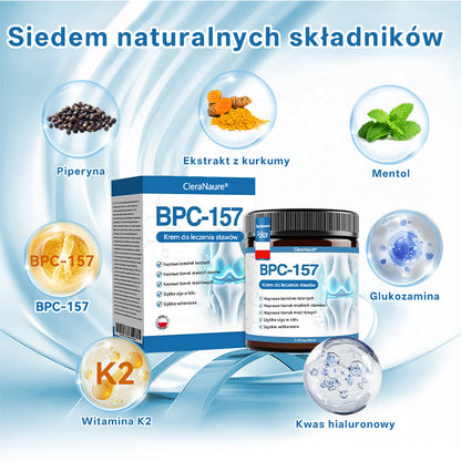 🥇CleraNaure® BPC-157 Krem do Leczenia Stawów🦴 Leczy Artretyzm, Neuropatię, Reumatyzm, Urazy Sportowe i Więcej