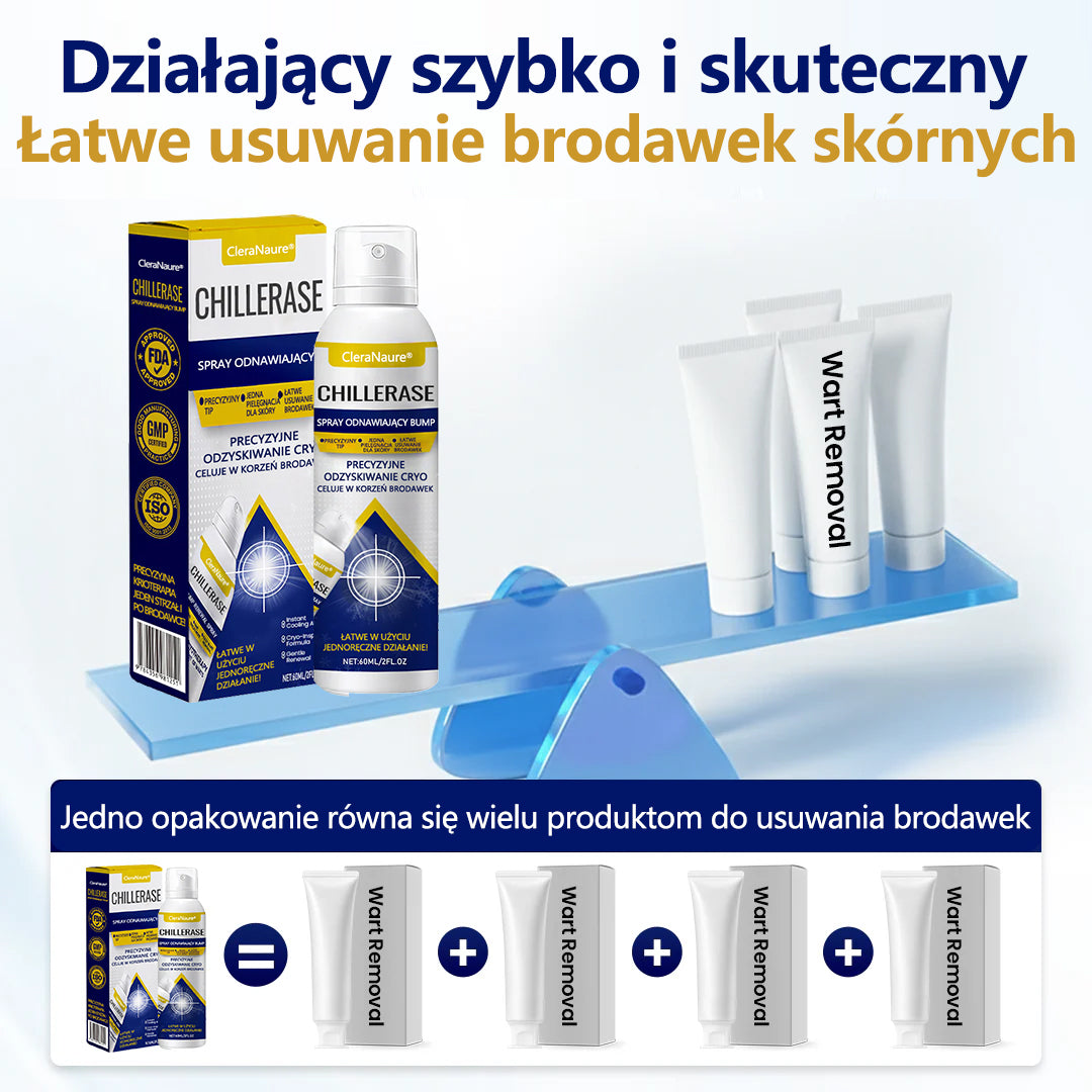 🥇CleraNaure® ChillErase spray do usuwania nierówności