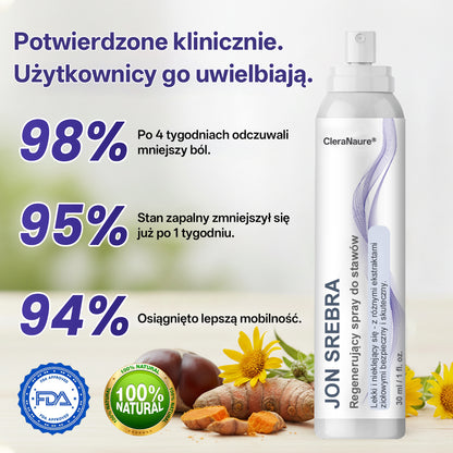 CleraNaure® Spray na Stawy z Jonami Srebra💕💕💕