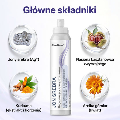 CleraNaure® Spray na Stawy z Jonami Srebra💕💕💕