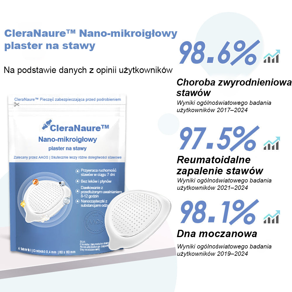 🏅CleraNaure® nanojehličková náplast na klouby