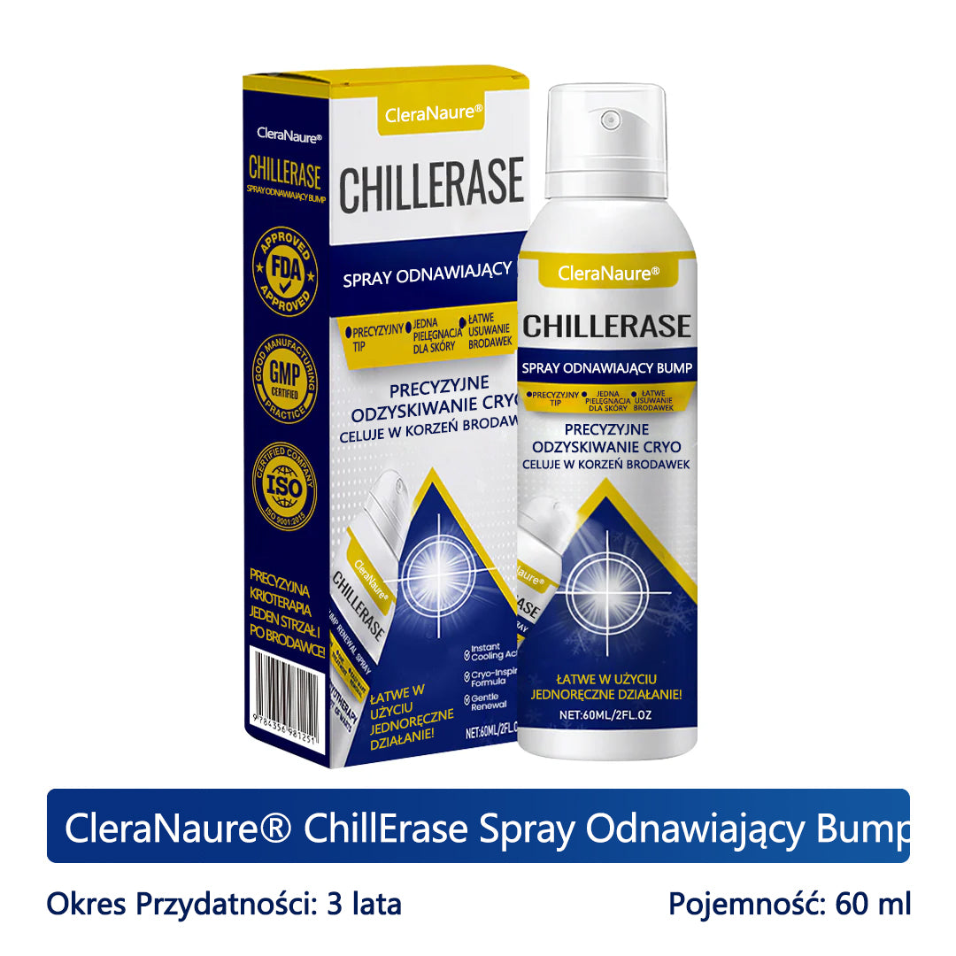🥇CleraNaure® ChillErase spray do usuwania nierówności