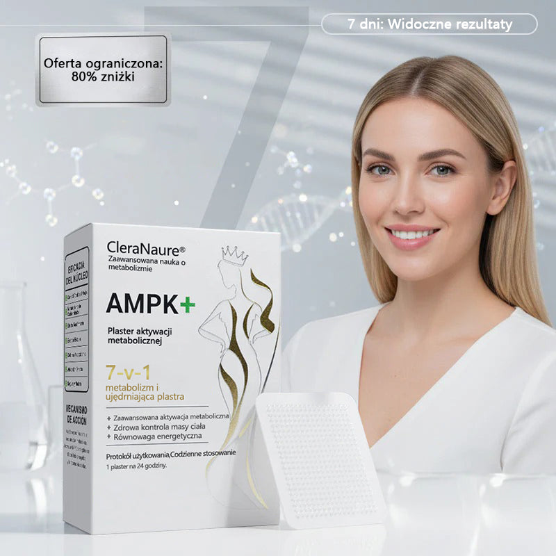 ⭐⭐⭐CleraNaure® 7-w-1 metabolizm i ujędrniająca plastra (technologia mikrodyfuzji, 24-godzinny efekt) do kontroli wagi, apetytu, energii i metabolizmu cukru 💡