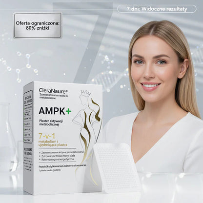 ⭐⭐⭐CleraNaure® 7-w-1 metabolizm i ujędrniająca plastra (technologia mikrodyfuzji, 24-godzinny efekt) do kontroli wagi, apetytu, energii i metabolizmu cukru 💡